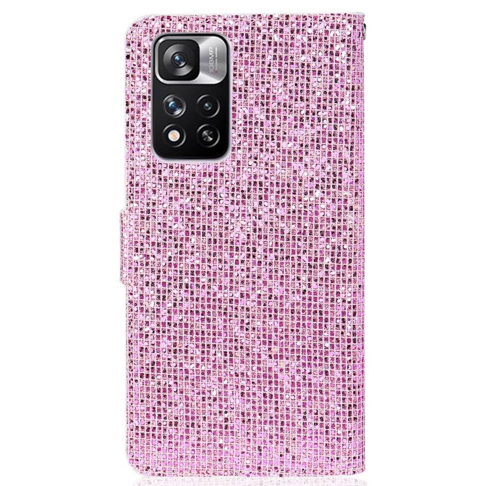 Xiaomi Redmi Note 11 Pro+ - Glitter Leather Case