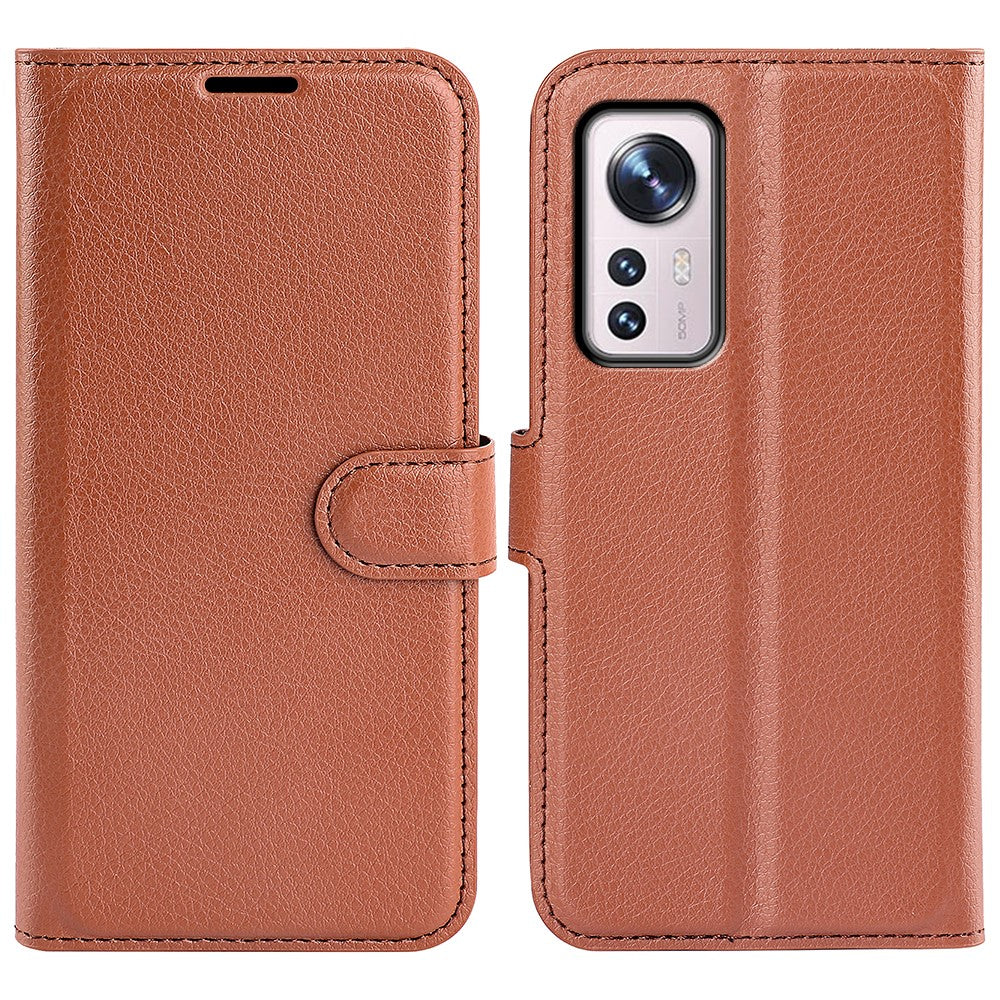 Xiaomi 12 Pro - Leather Case Cover