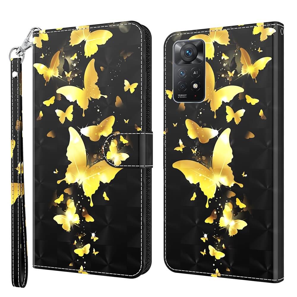 Xiaomi Redmi Note 11 Pro / 12 Pro - case glitter effect Wolf