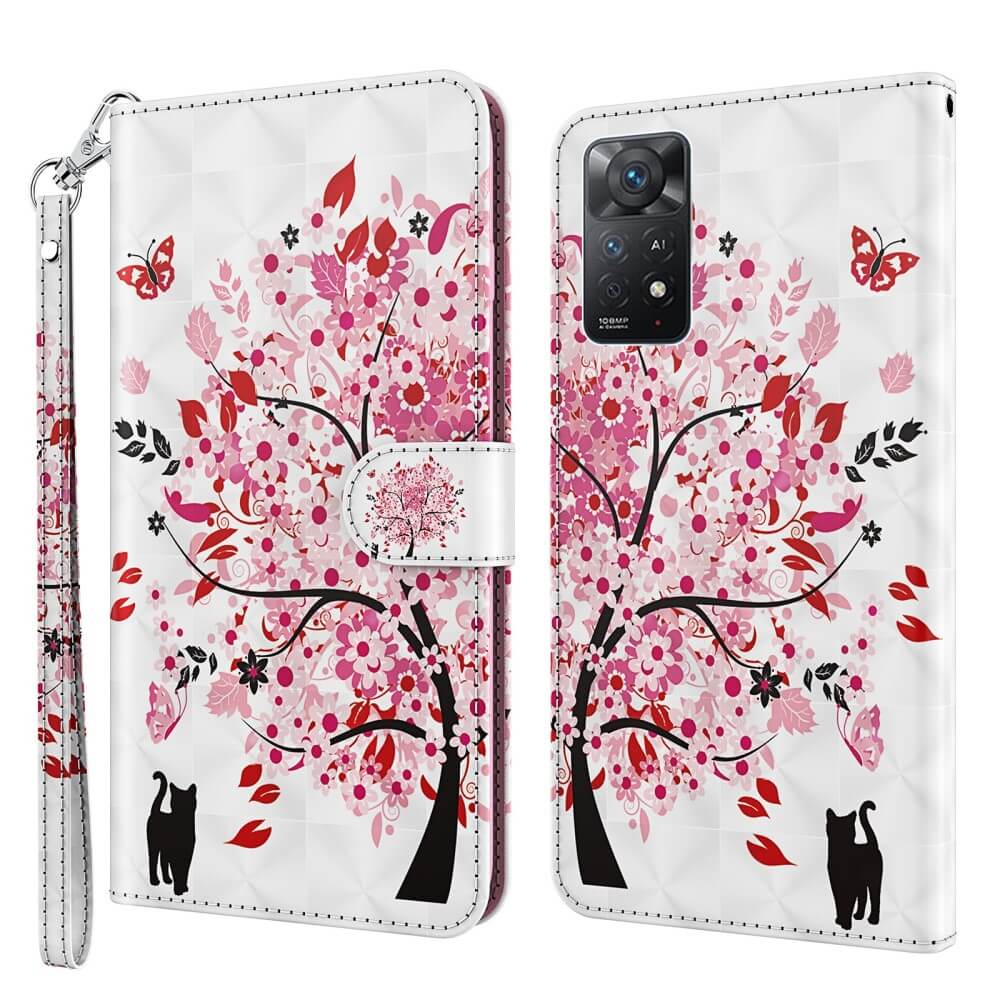 Xiaomi Redmi Note 11 Pro / 12 Pro - case glitter effect Wolf