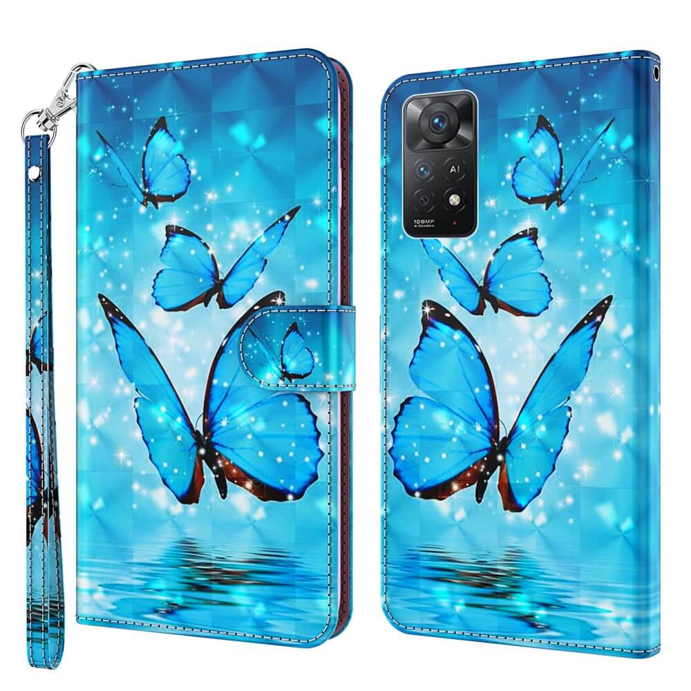 Xiaomi Redmi Note 11 Pro / 12 Pro - case glitter effect Wolf