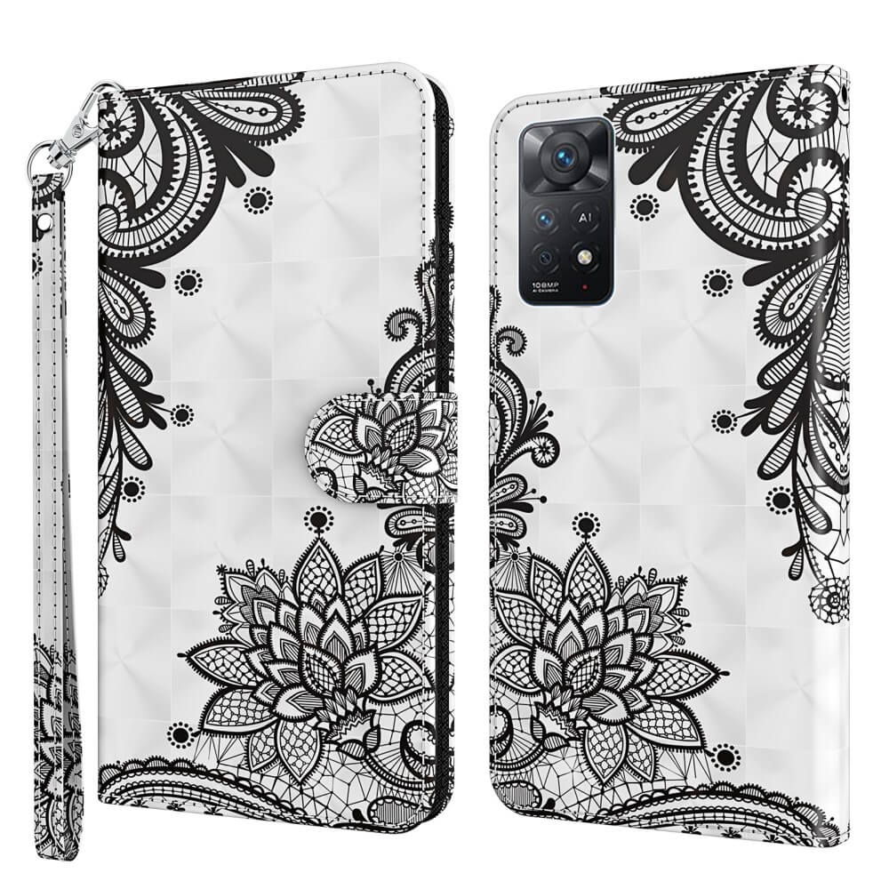Xiaomi Redmi Note 11 Pro / 12 Pro - case glitter effect Wolf