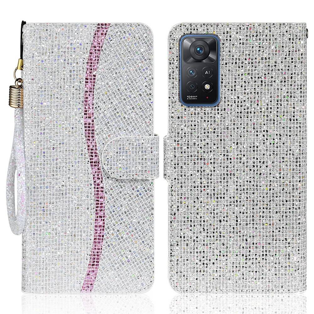 Xiaomi Redmi Note 11 Pro / 12 Pro  - Custodia In Pelle Glitterata
