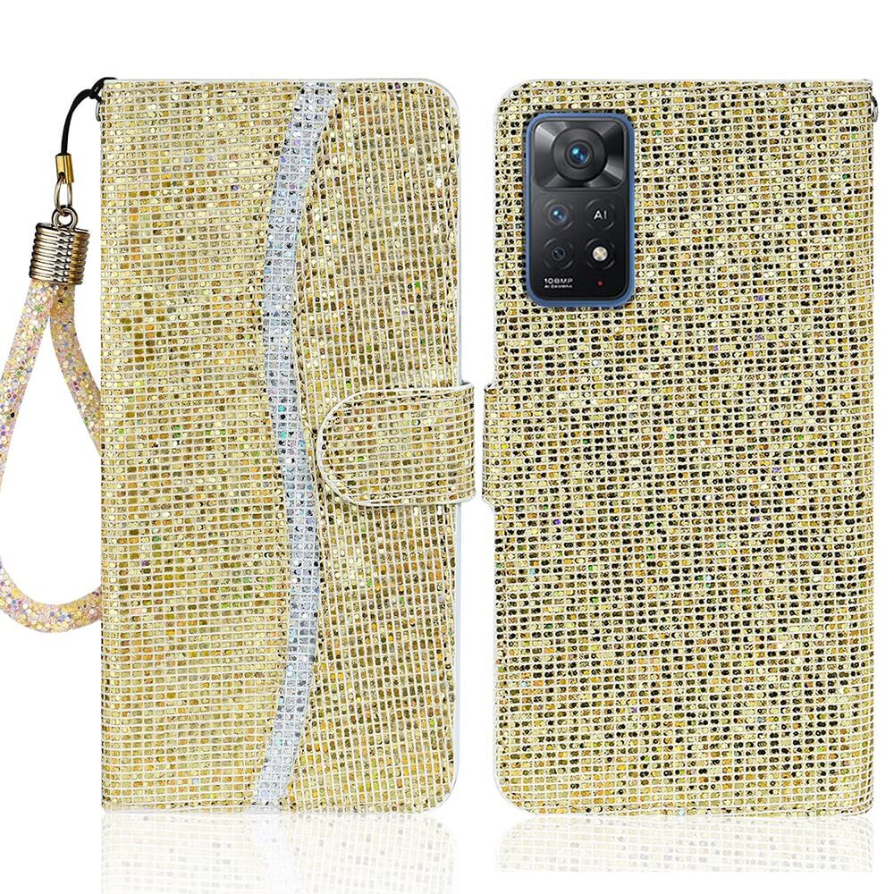 Xiaomi Redmi Note 11 Pro / 12 Pro  - Custodia In Pelle Glitterata
