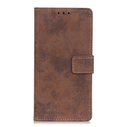 Google Pixel 6 - Vintage Etui Wildleder Optik