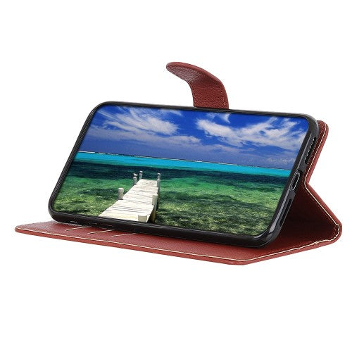 Google Pixel 6 - Leder Etui Hülle