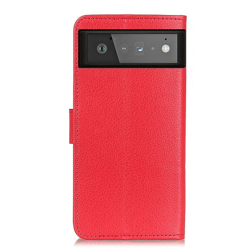 Google Pixel 6 - Leder Etui Hülle