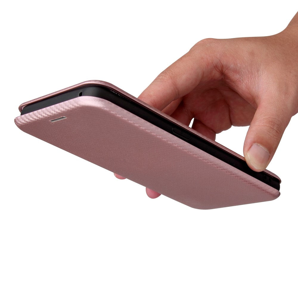 Oppo Find X3 Pro - Carbon Look Flip Case Case