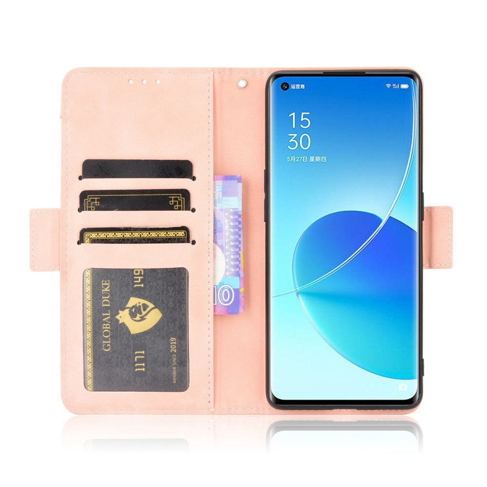 OPPO Reno6 Pro - Etui Mit Vielen Kartenfächer
