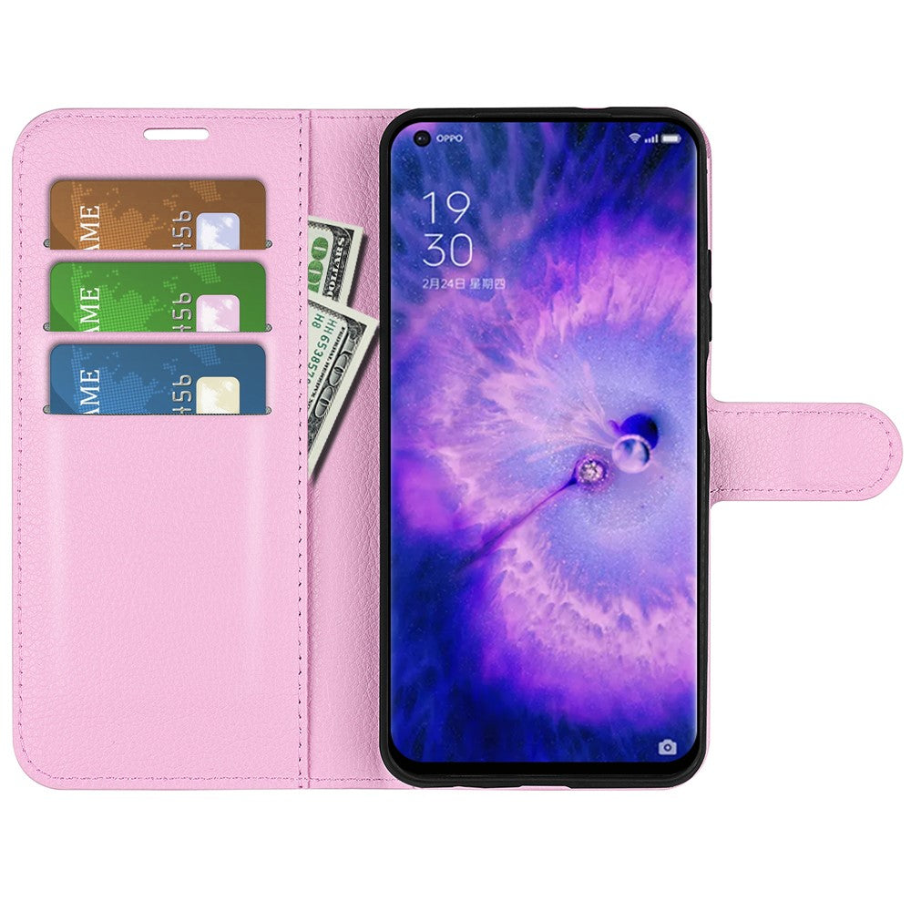 OPPO Find X5 - Leder Etui Hülle