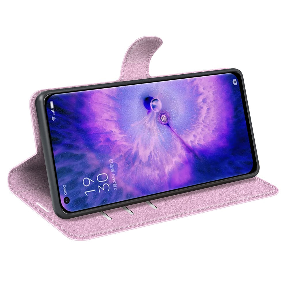 OPPO Find X5 - Leder Etui Hülle