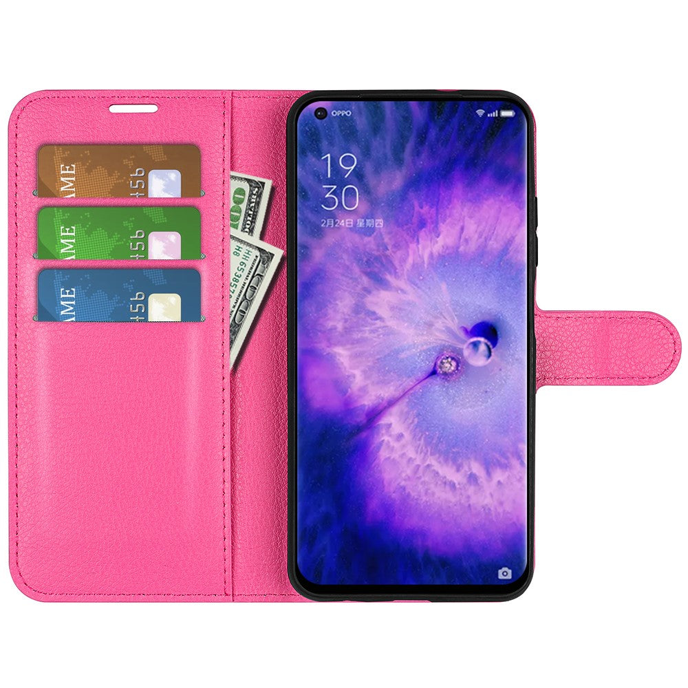 OPPO Find X5 - Leder Etui Hülle