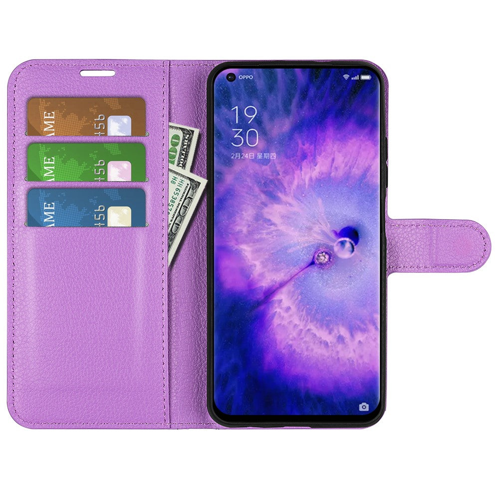 OPPO Find X5 - Leder Etui Hülle