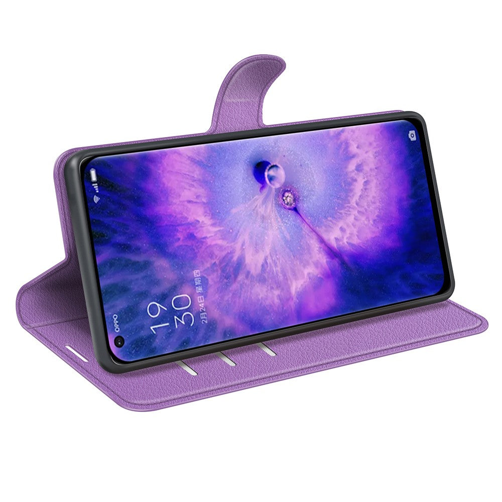 OPPO Find X5 - Leder Etui Hülle