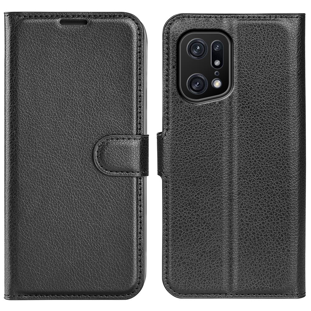 Oppo Find X5 Pro - Leather Case Cover