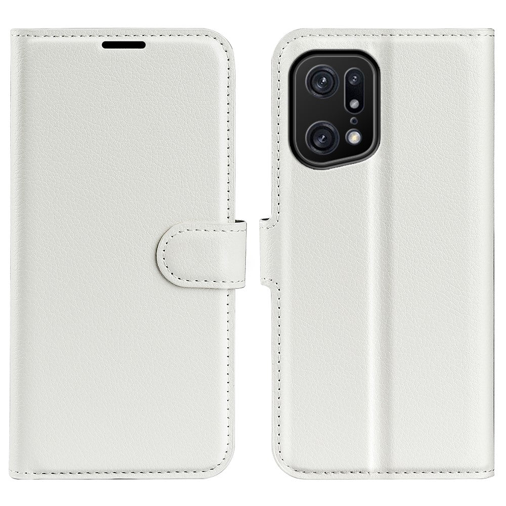 Oppo Find X5 Pro - Leather Case Cover