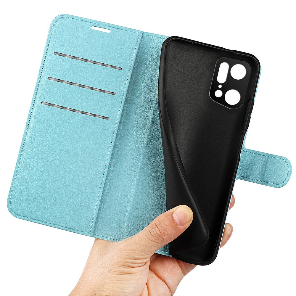 Oppo Find X5 Pro - Leather Case Cover
