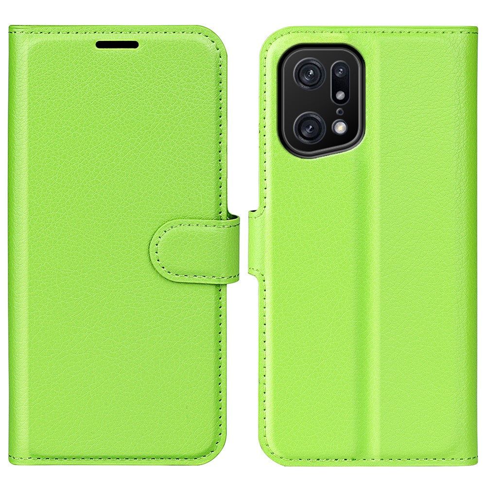 Oppo Find X5 Pro - Leather Case Cover