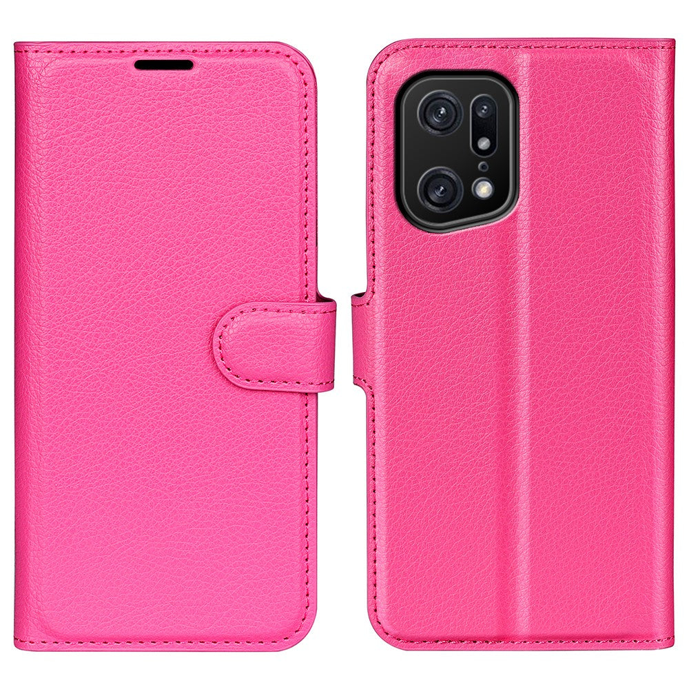 Oppo Find X5 Pro - Leather Case Cover