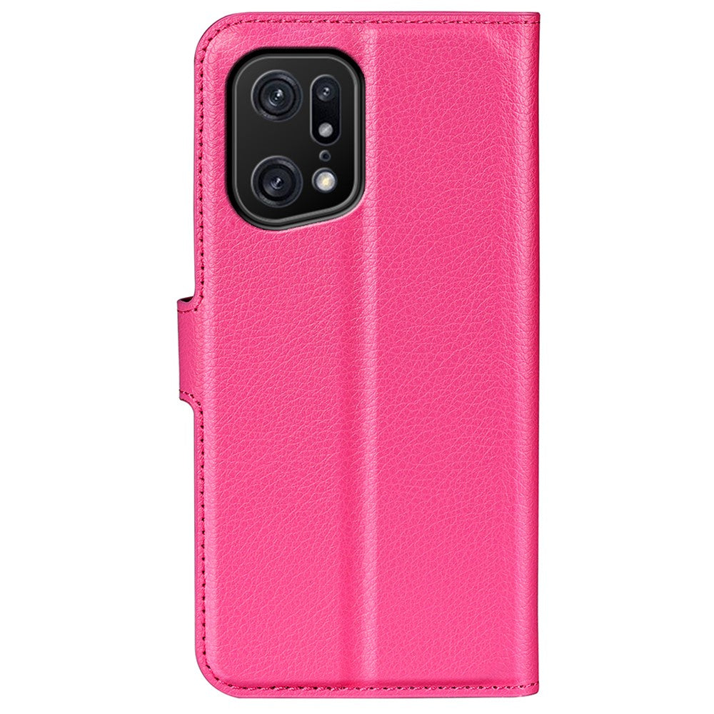 Oppo Find X5 Pro - Leather Case Cover