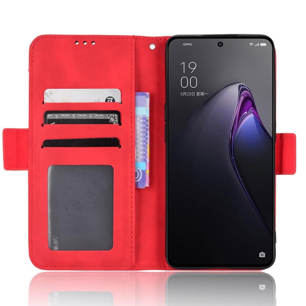 OPPO Reno8 - Etui Mit Vielen Kartenfächer