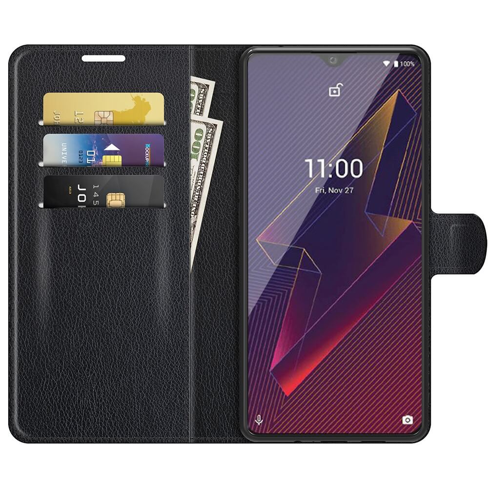 Wiko Power U20 - Leder Etui Hülle