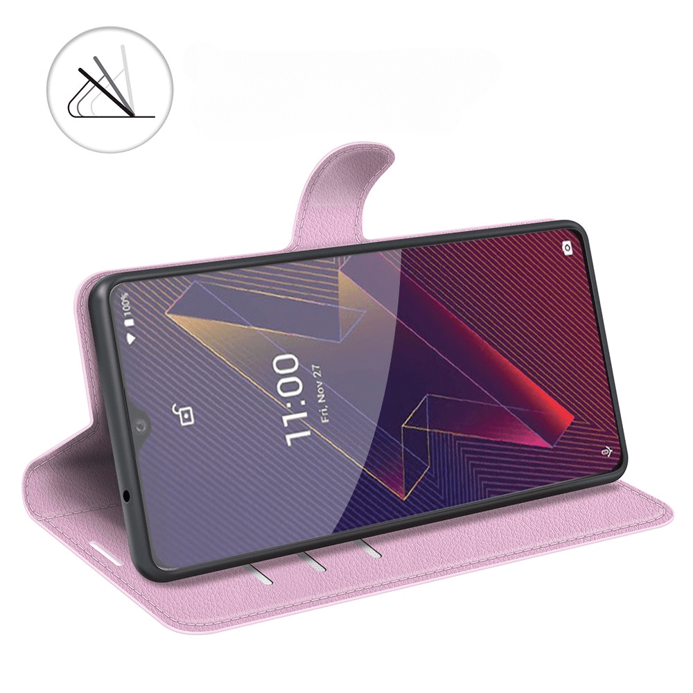 Wiko Power U20 - Leder Etui Hülle