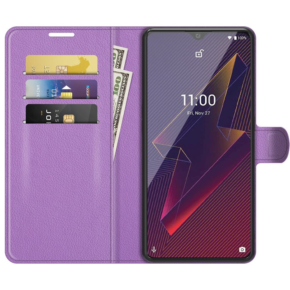 Wiko Power U20 - Leder Etui Hülle