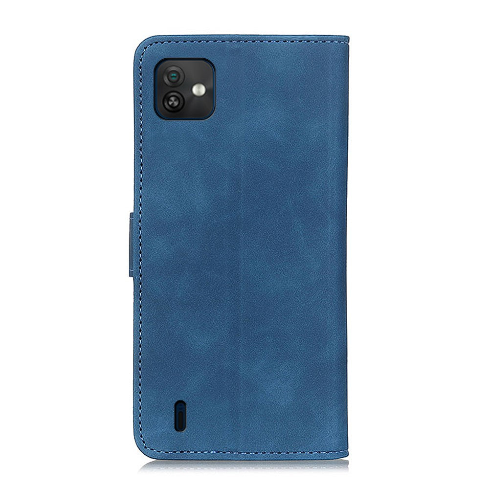 Wiko Y82 - Vintage Leder Etui Hülle