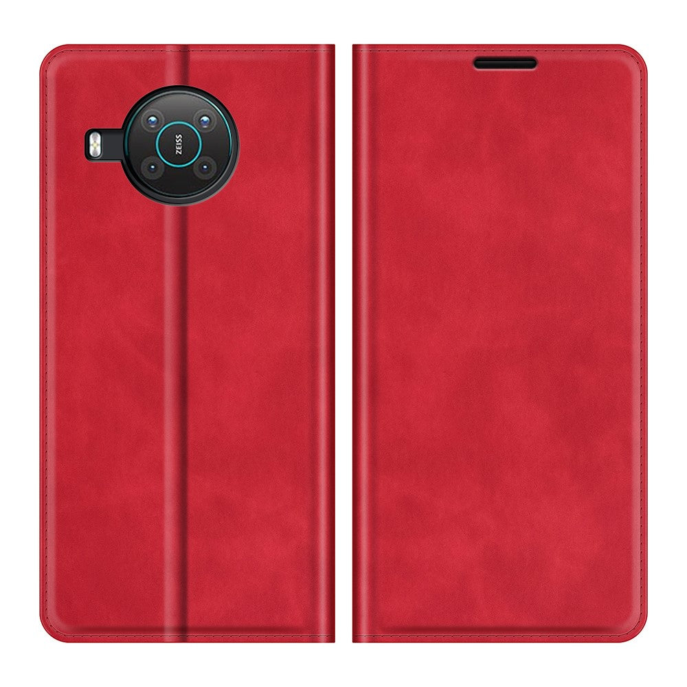 Nokia X20 - Seidige Stand Flip Case Hülle
