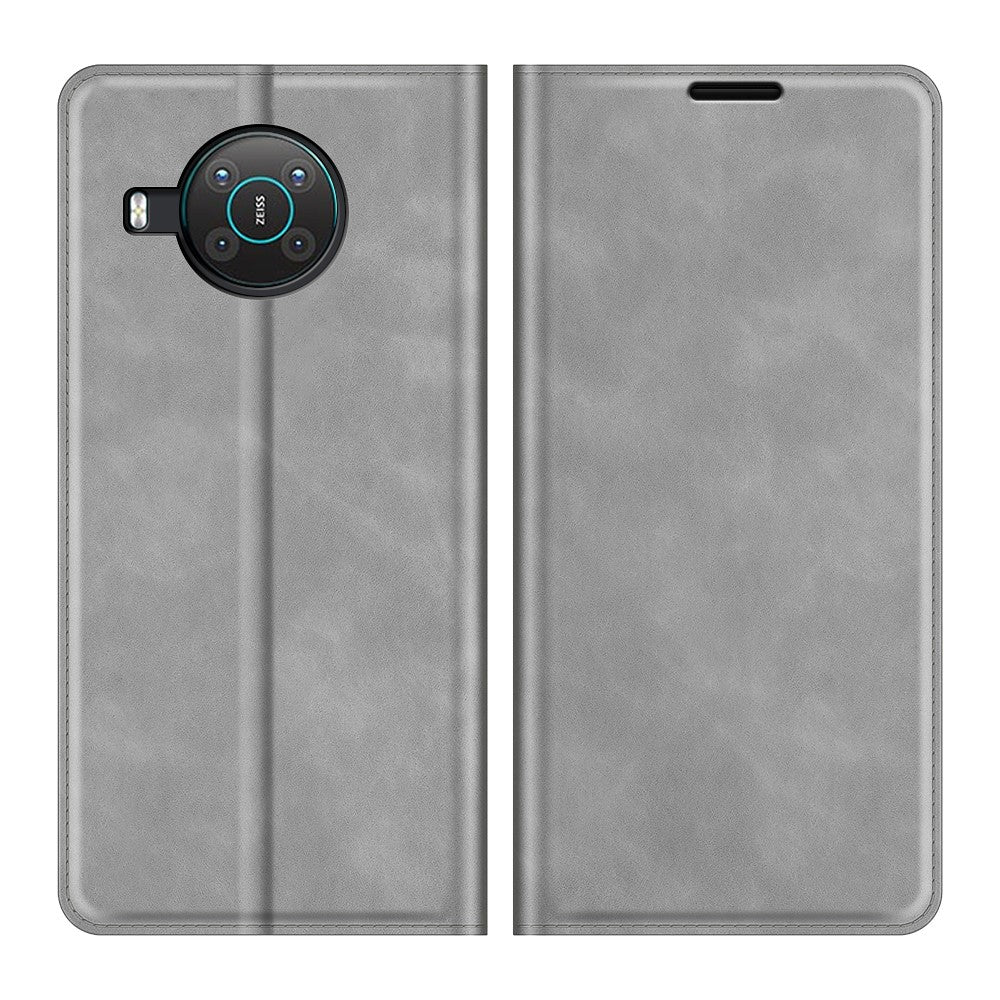 Nokia X20 - Seidige Stand Flip Case Hülle