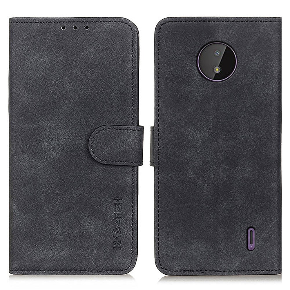 Nokia C20 - Leather Case Cover