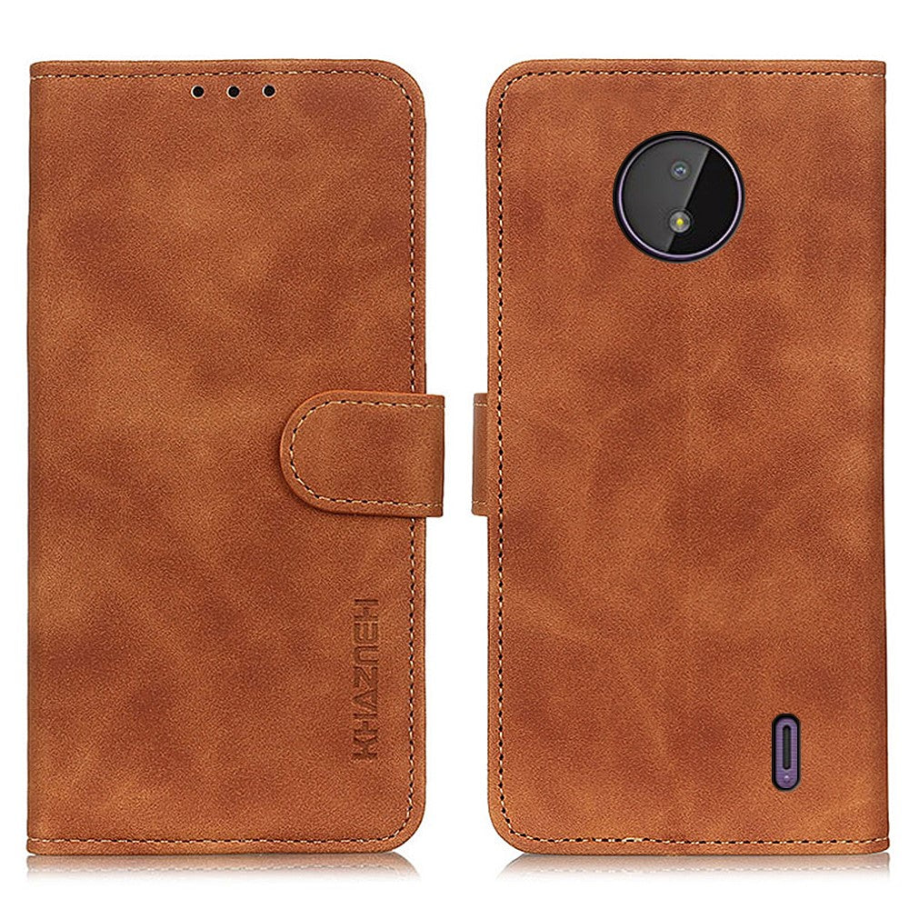 Nokia C20 - Leather Case Cover