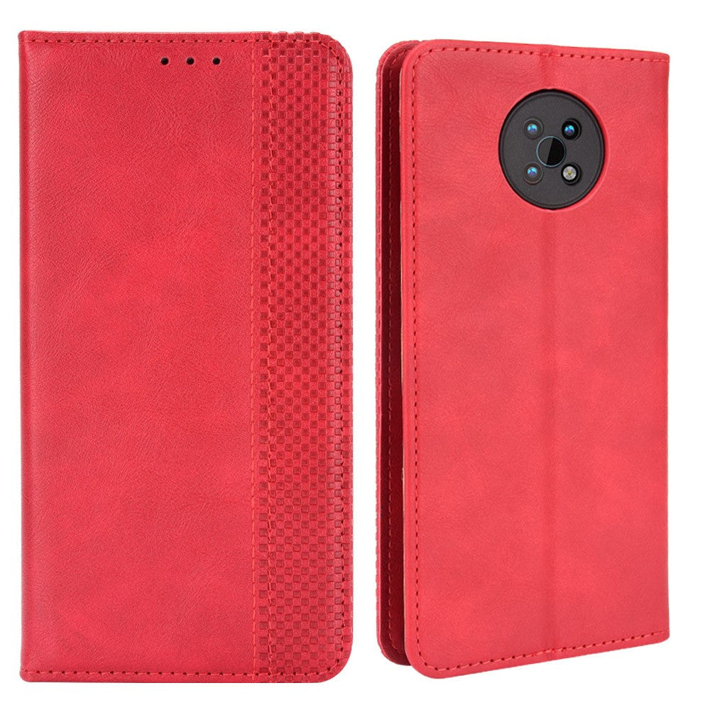 Nokia G50 - Stand Flip Case Cover marrone