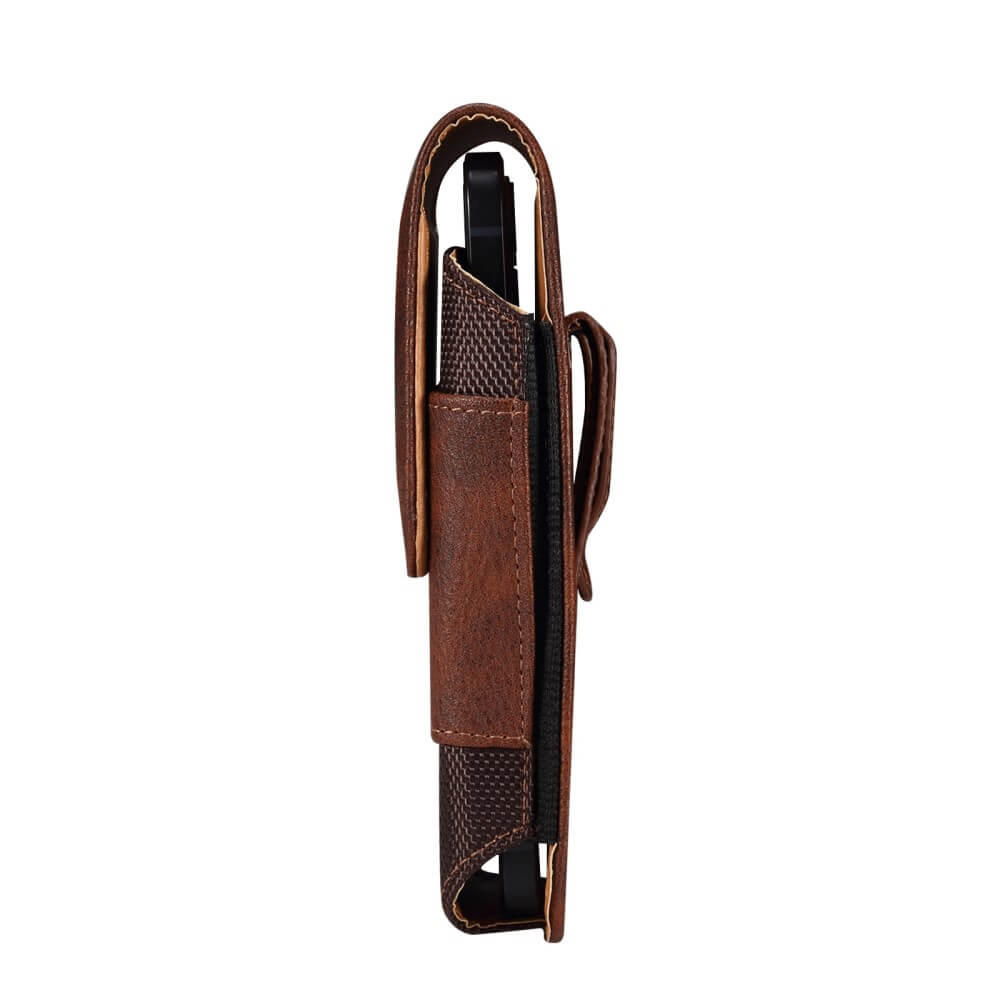 Nylon - leather belt bag with card pocket black / XL