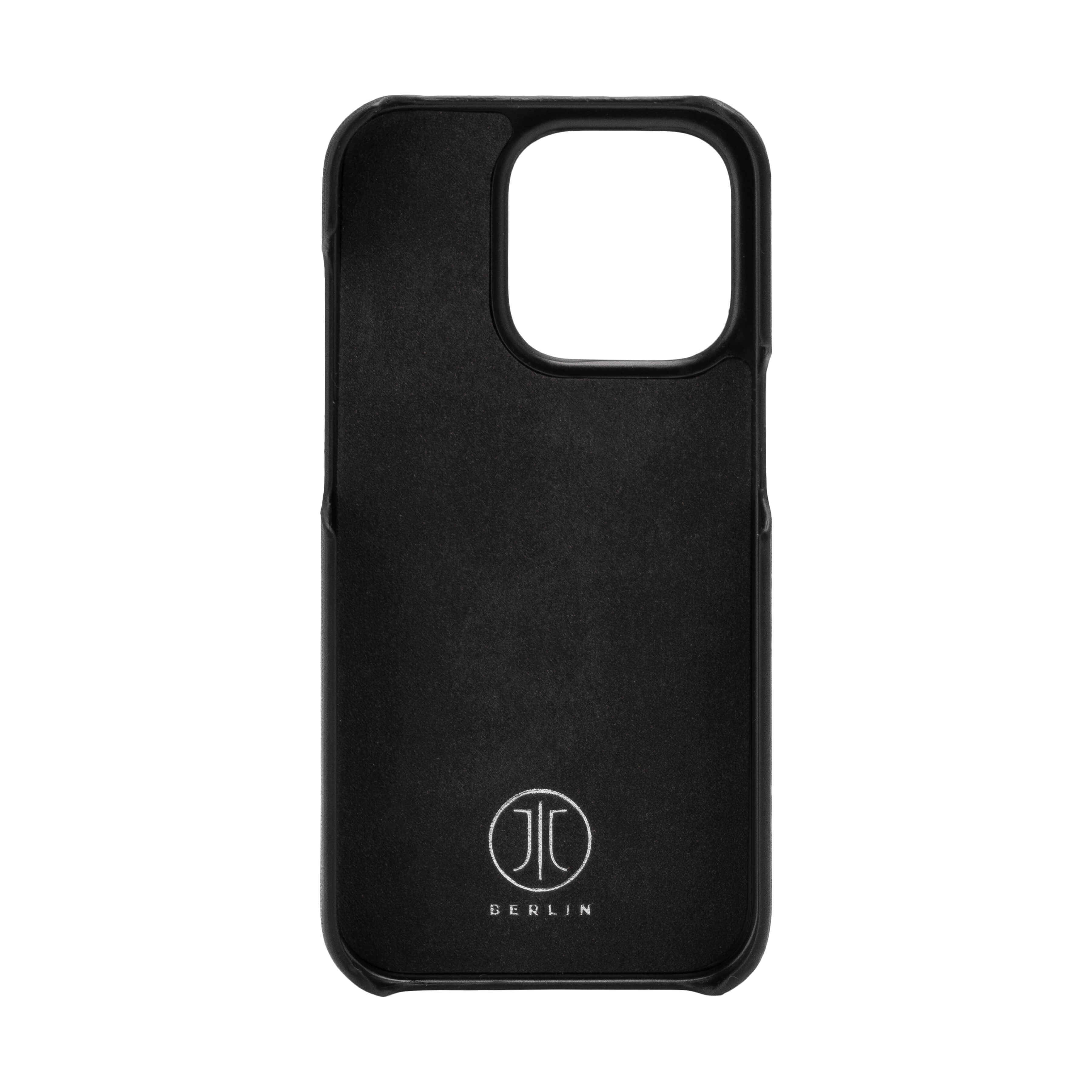 iPhone 15 Pro Max - JT Berlin BackCase Kreuzberg schwarz