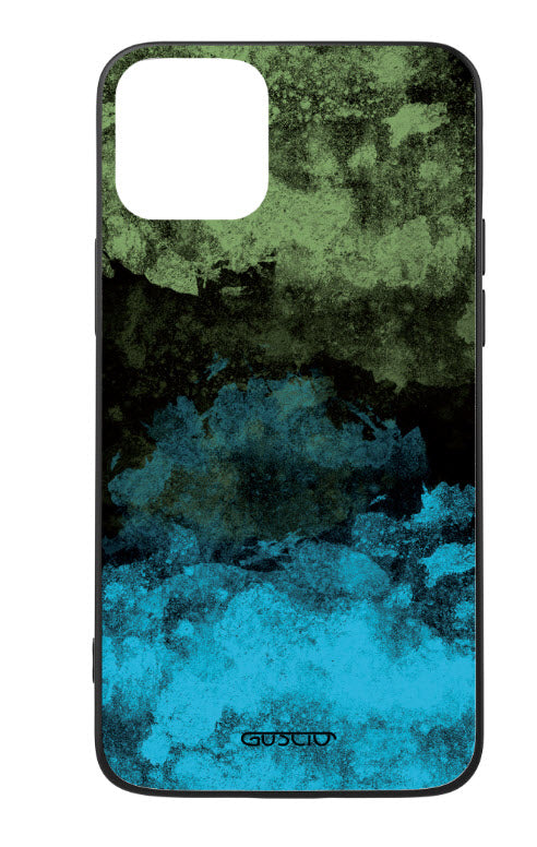 iPhone 12 Pro Max - GUSCIO Cover Mineral BlackLime