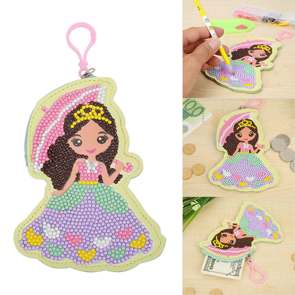 Diy Kit De Bricolage Paillettes Strass Pendentif
