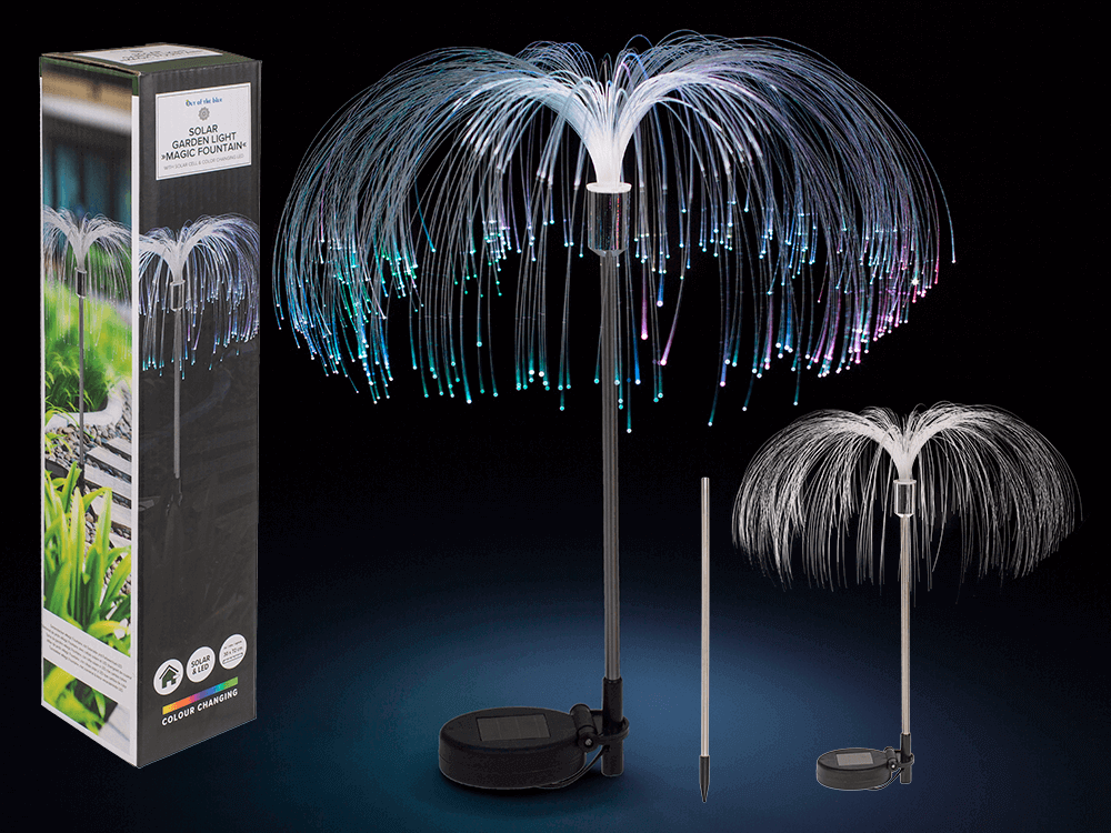 Solar LED Gartenstecker Magic Fountain