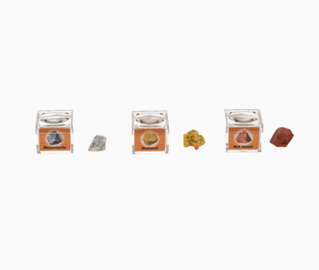 Set de 3 pierres minérales