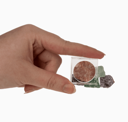 Set de 3 pierres minérales