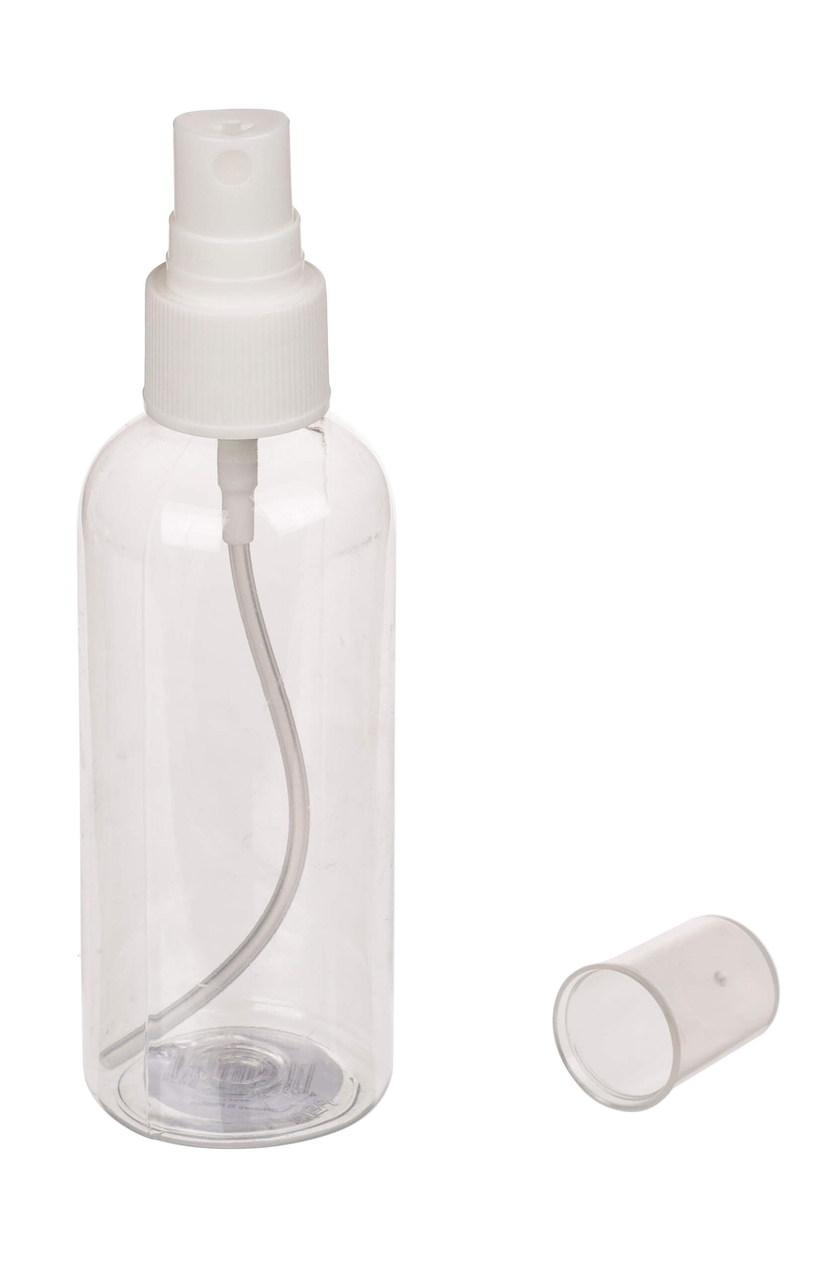 Das Out of the blue 3er-Set Zerstäuber-Sprühflasche 100 ml besteht aus durchsichtigen Flaschen mit weißen Düsen und abnehmbaren transparenten Kappen, perfekt zum Erstellen eines feinen Sprühbildes.