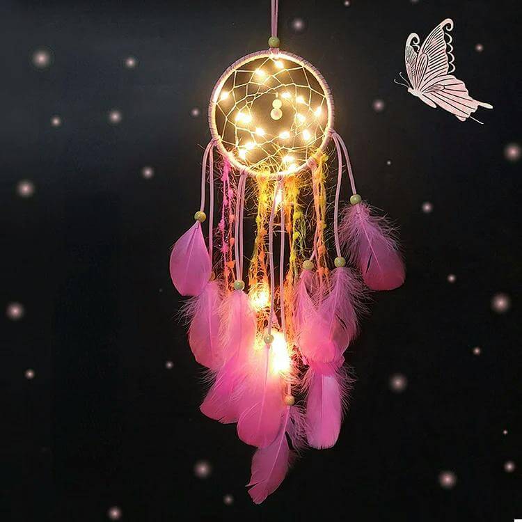 DIY Acchiappasogni fai da te LED