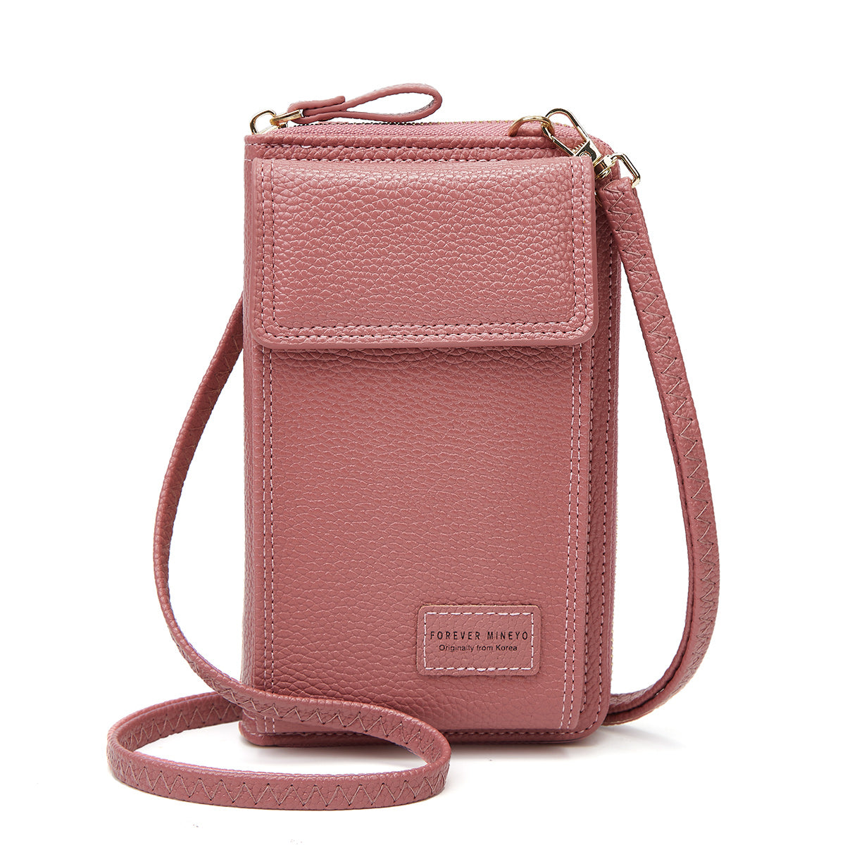Shoulder Wallet With Smartphone Pocket