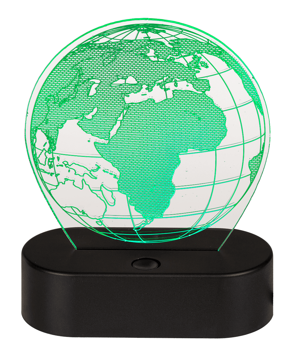 3D LED Tischlampe