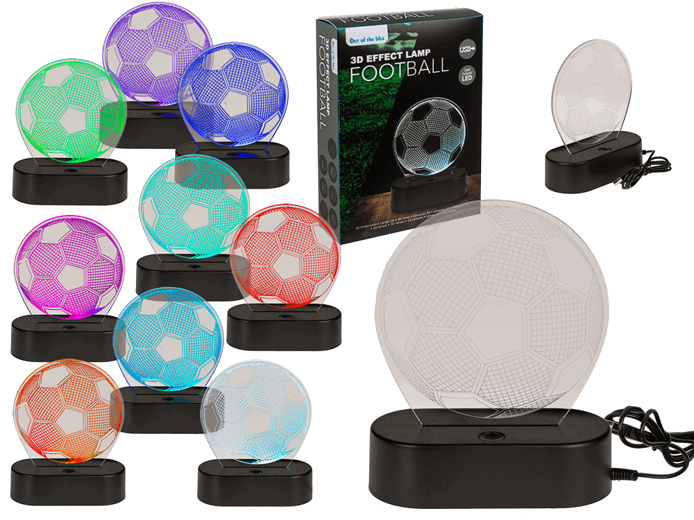 3D LED Tischlampe