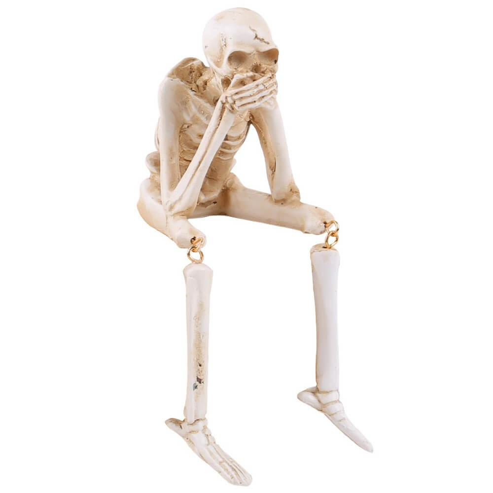 Set di 3 scheletri gambe penzolanti
