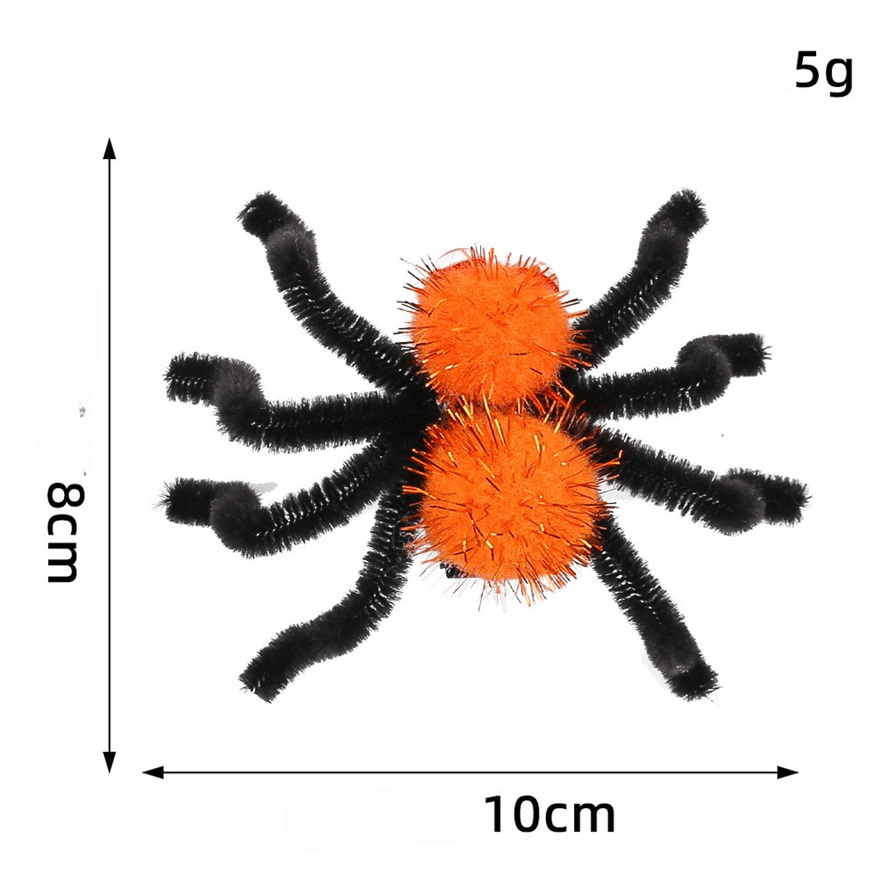 Araignée de 8 cm avec clip