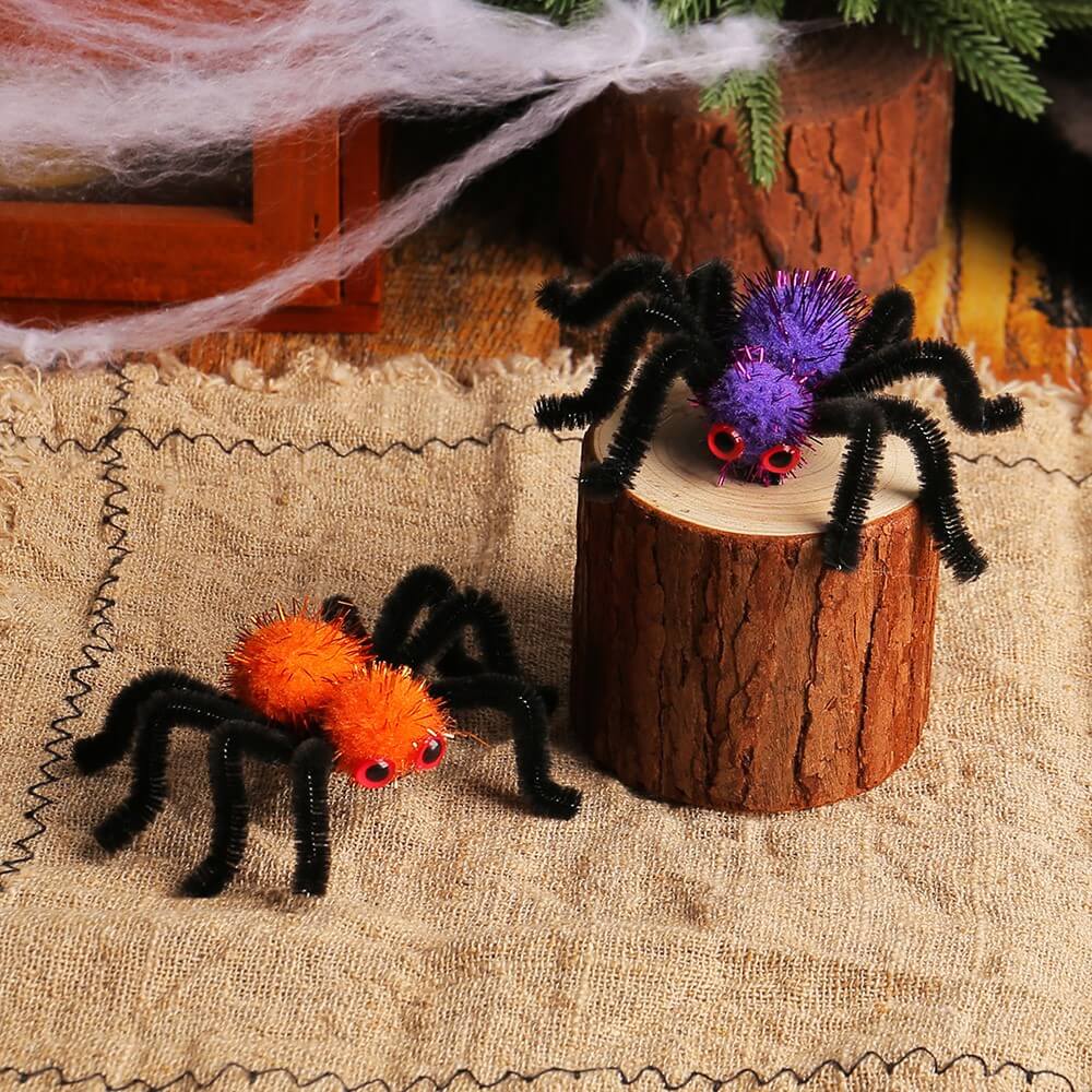 Araignée de 8 cm avec clip