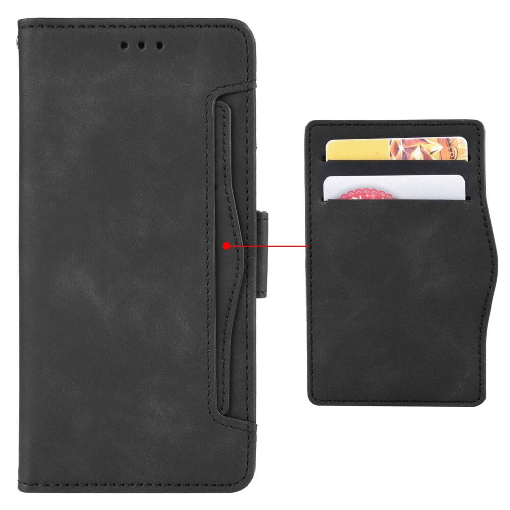 iPhone 14 / 13- Etui mit vielen Kartenfächern